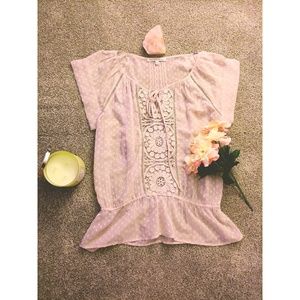 Ballet Blush Pink Chiffon Blouse❤